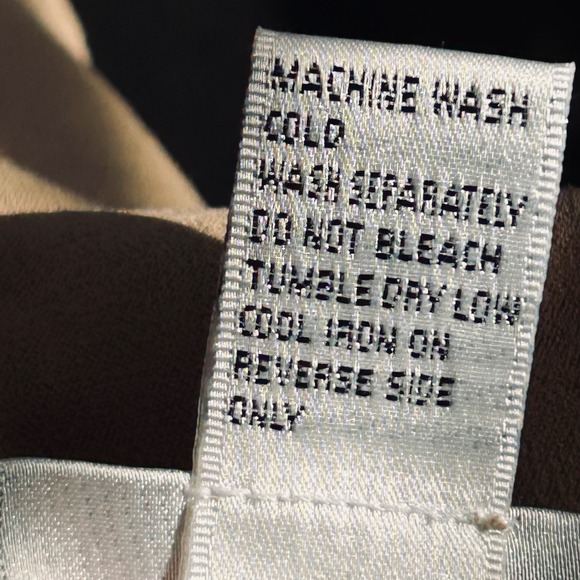 Chicos Southwestern Kokopelli Graphic Zip Up Shirt Jacket Tan Faux Suede size 0 - Picture 10 of 11